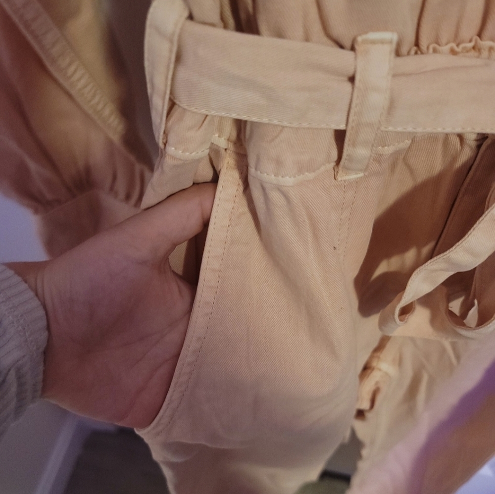 NWT Baby Pink Old Navy Utility Jumpsuit - Picture 7 of 10
